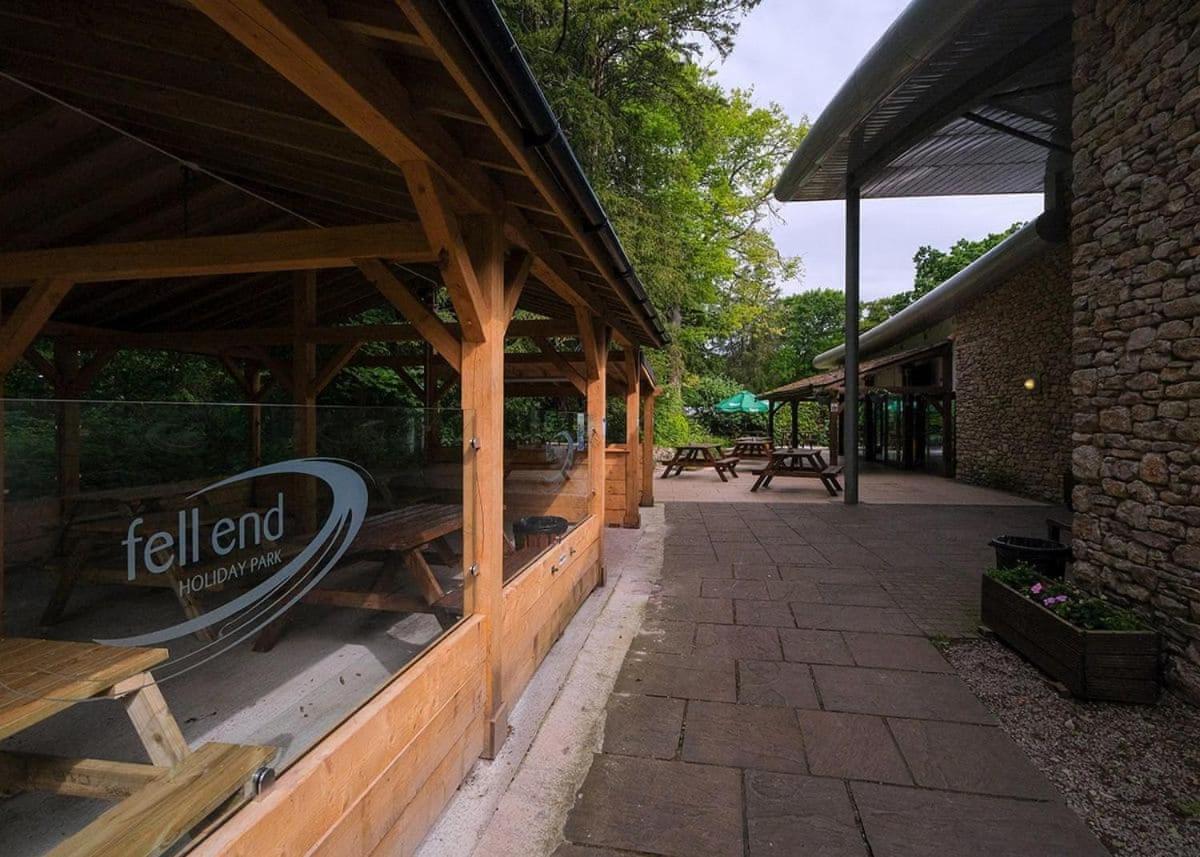Fell End Hotell Milnthorpe Exteriör bild
